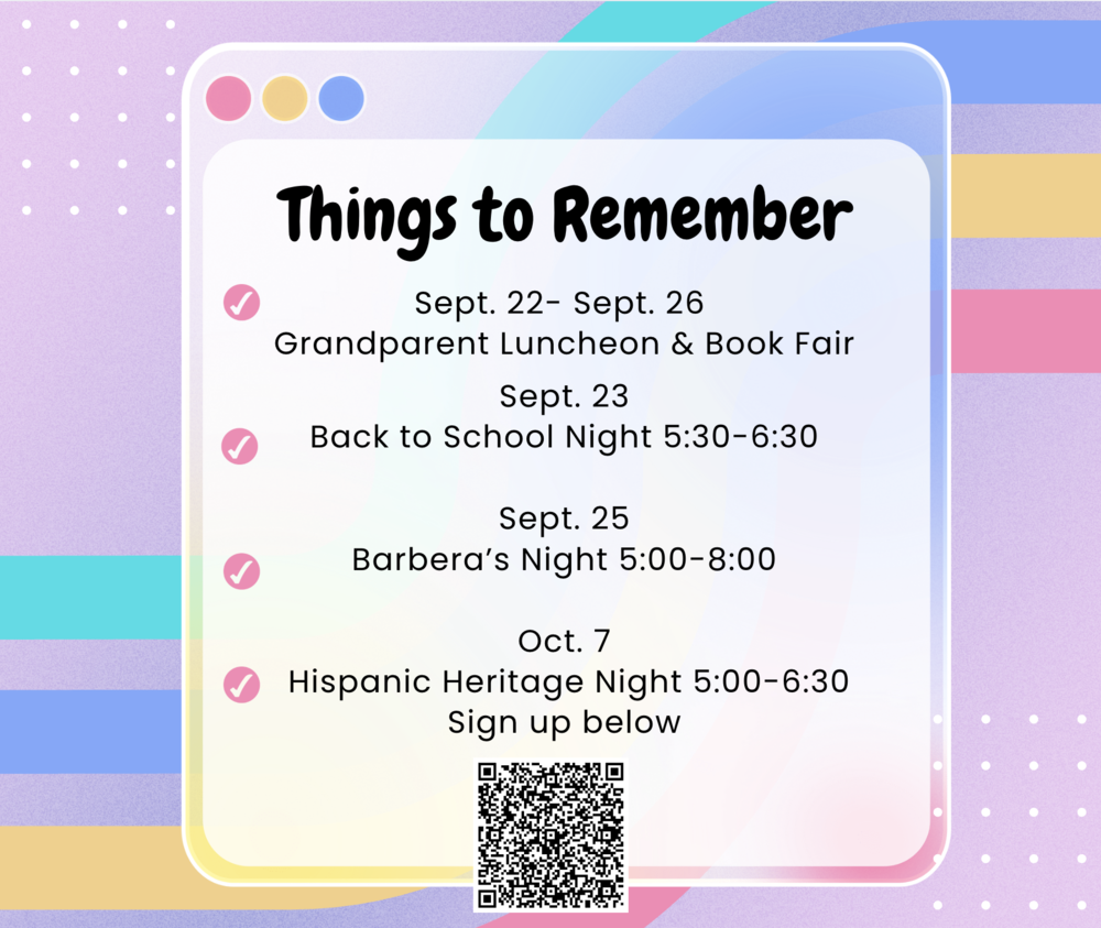 Things to Remember