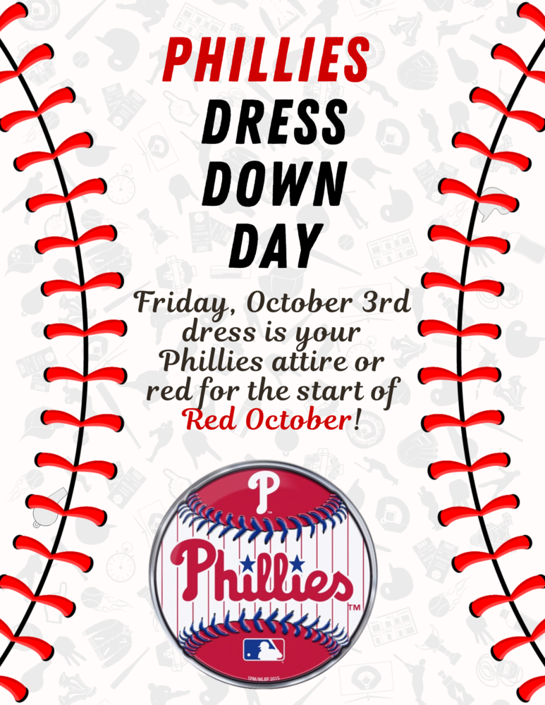 Phillies Dress Down Day