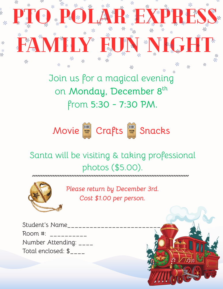 PTO Polar Express Night