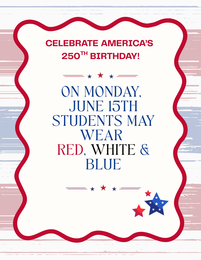 Red White & Blue Day