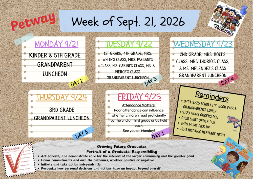Week of 9/21