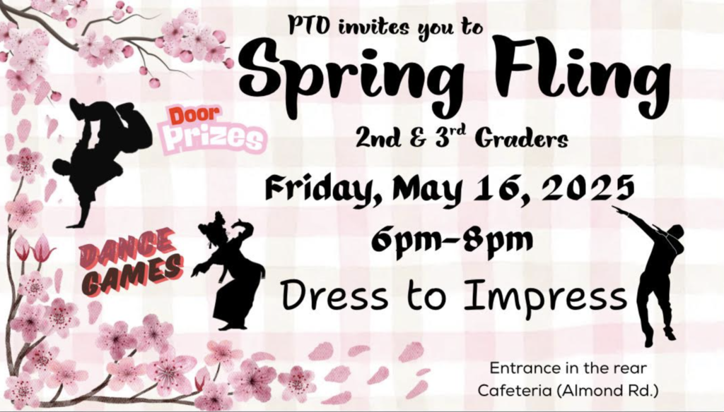 PTO Spring Flip 2nd and 3rd Grade 