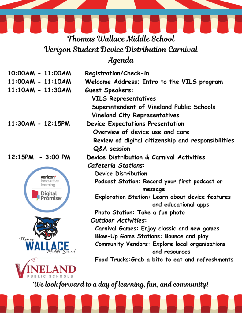 Carnival Agenda