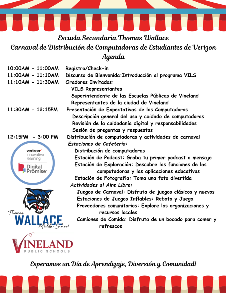 Carnival Agenda
