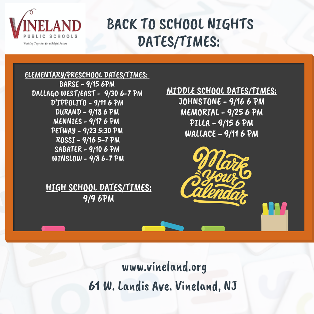 back to school