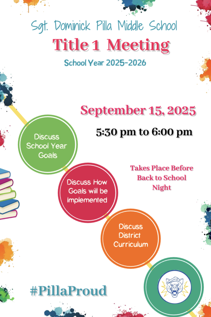 Title I Annual Meeting Flyer