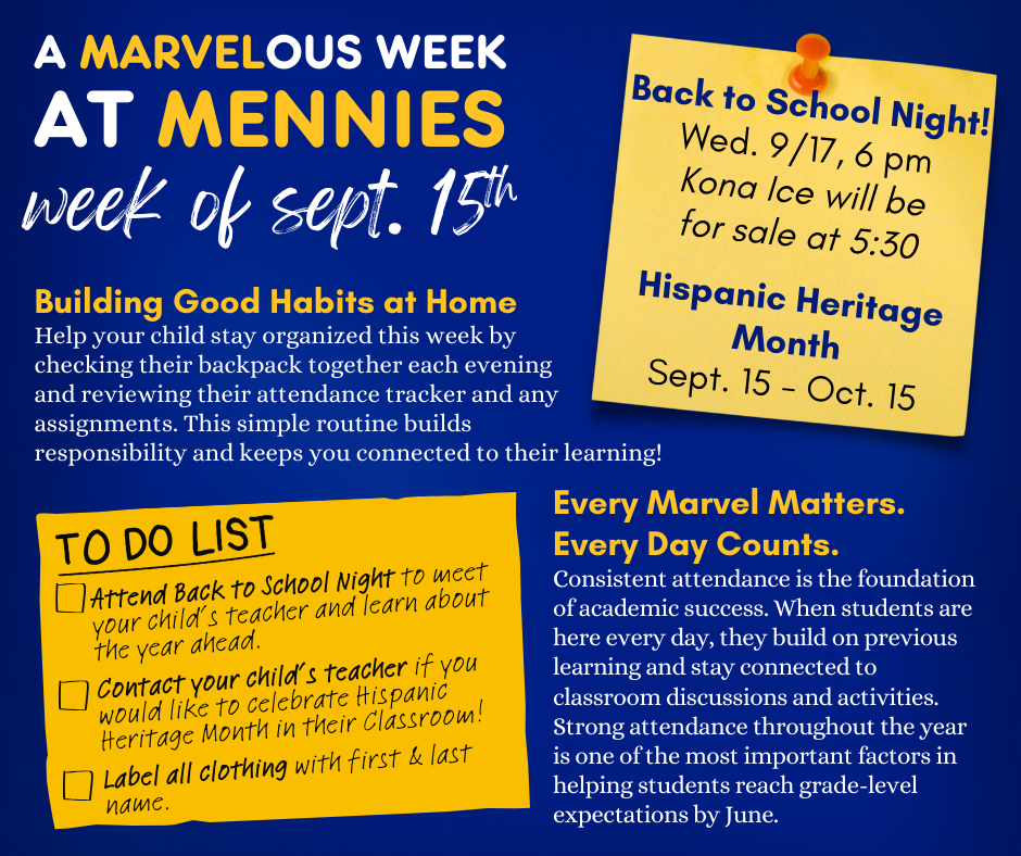 Week of September 15th