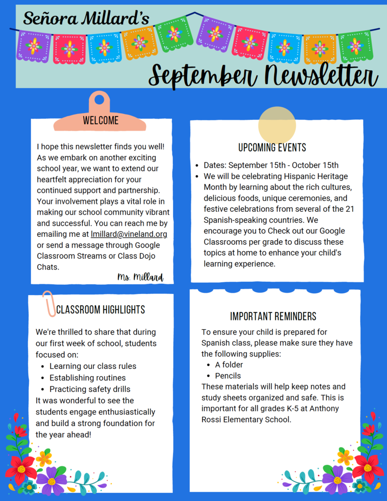 Spanish Sept Newsletter