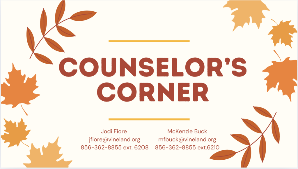 Counselor's Corner