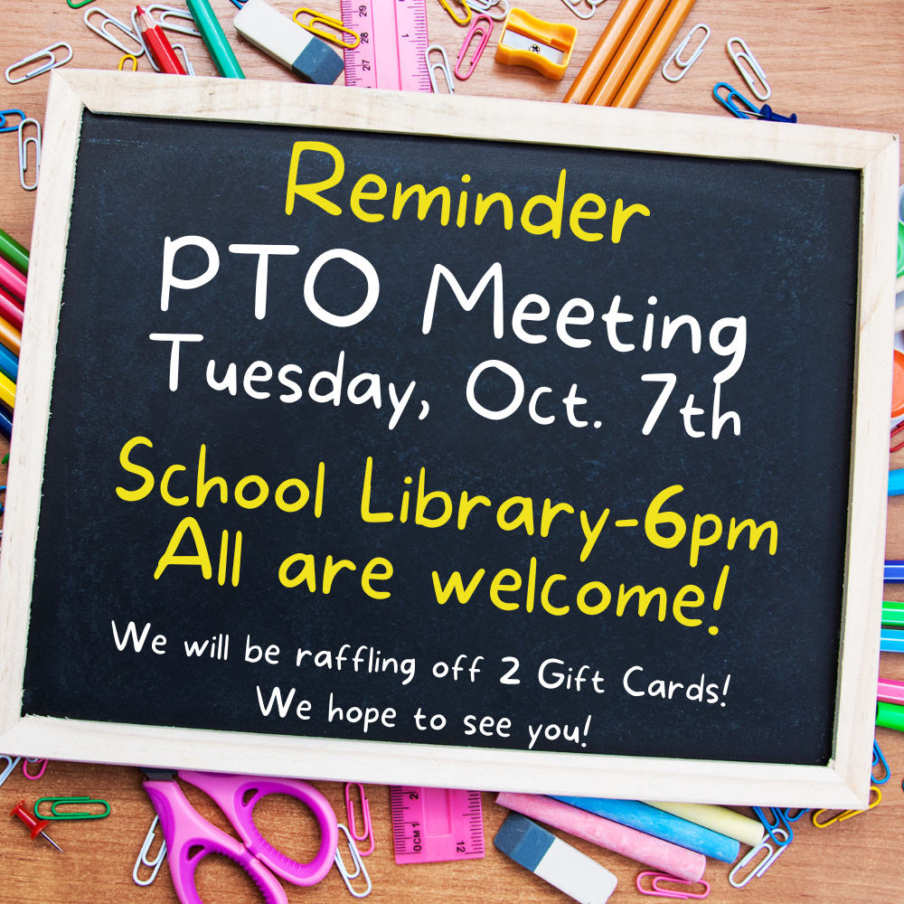 PTO Meeting Reminder