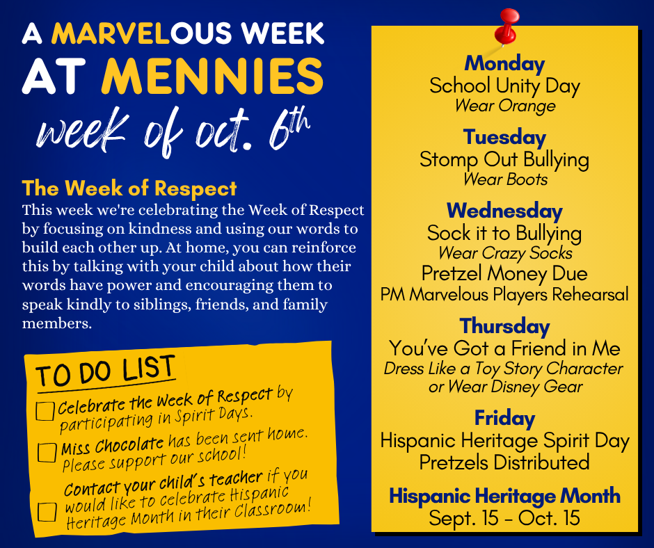 Week of Oct. 6th