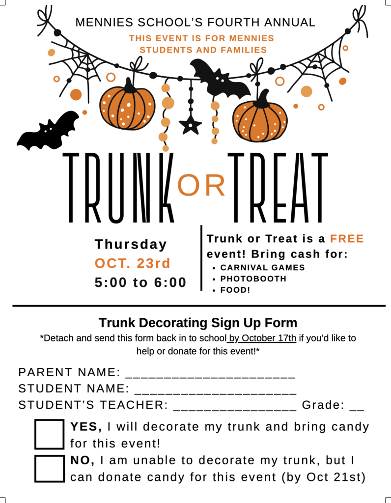 Trunk or Treat