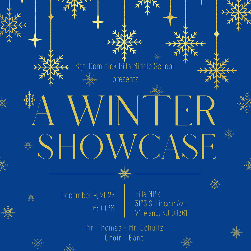 Classic Snowflake Winter Concert Instagram Post