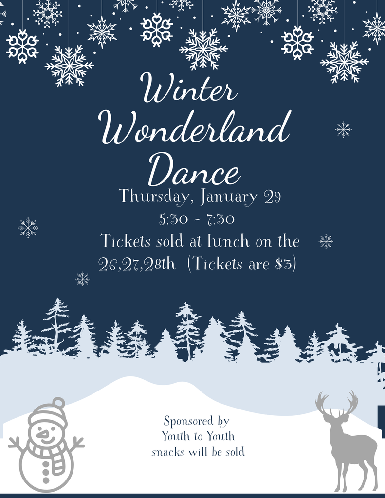 winter dance flyer