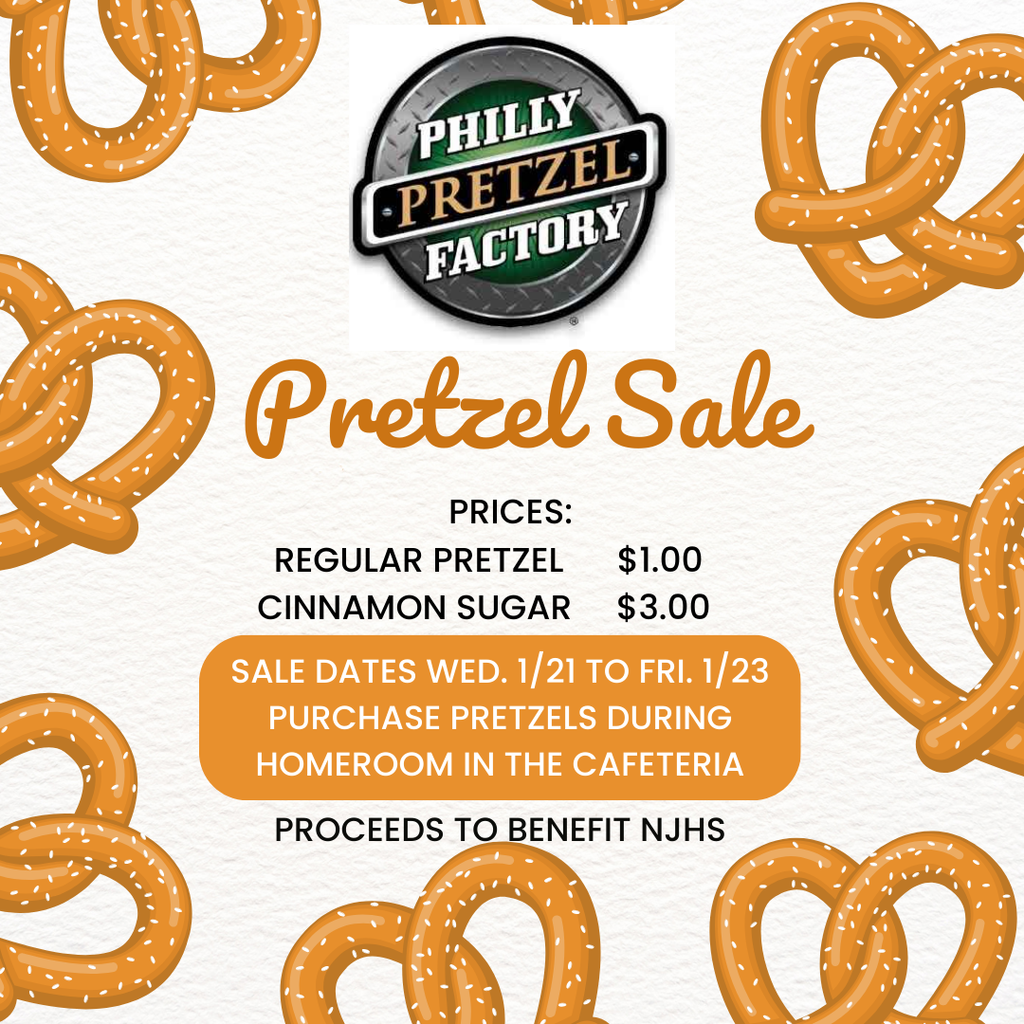 Orange Playful Illustrative International Pretzel Day Instagram Post