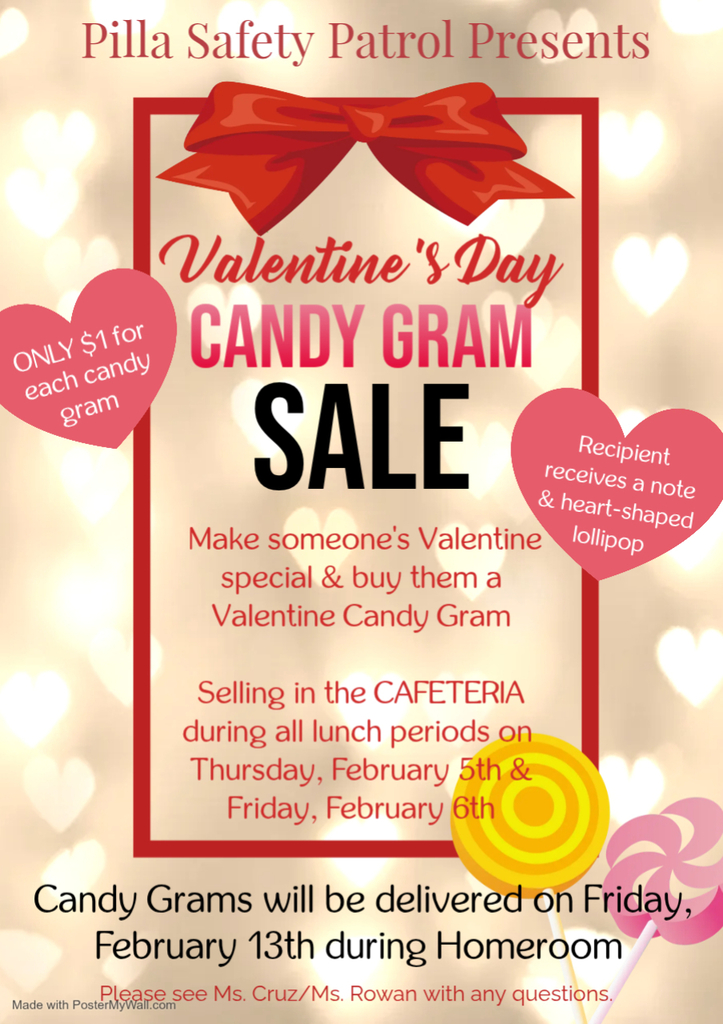 26- SP VDAY CANDY GRAM FLYER