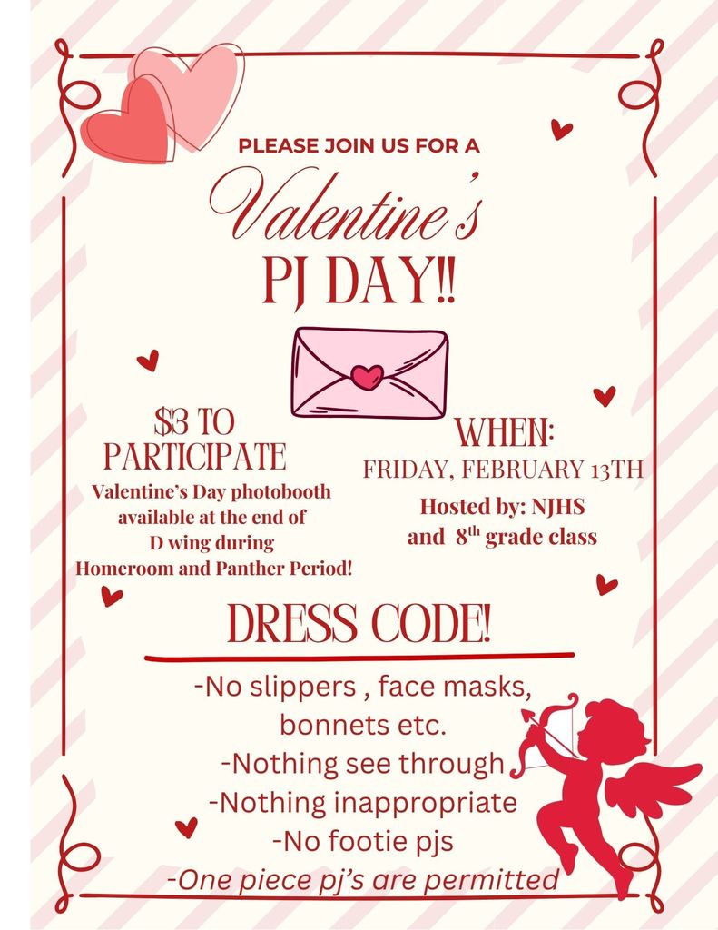Pink Red Cute Valentines Day Cocktail Party Invitation Flyer