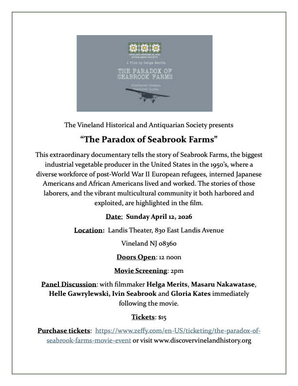 VHAS Paradox Seabrook