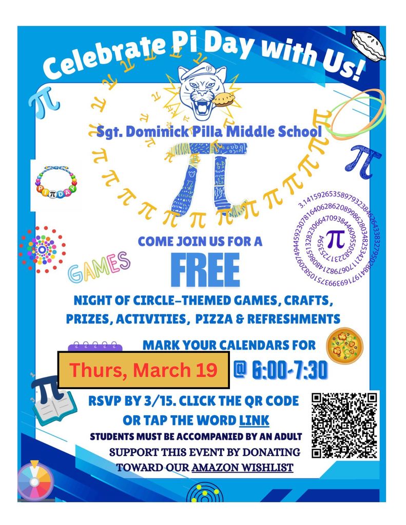 Pi Night Rescheduled