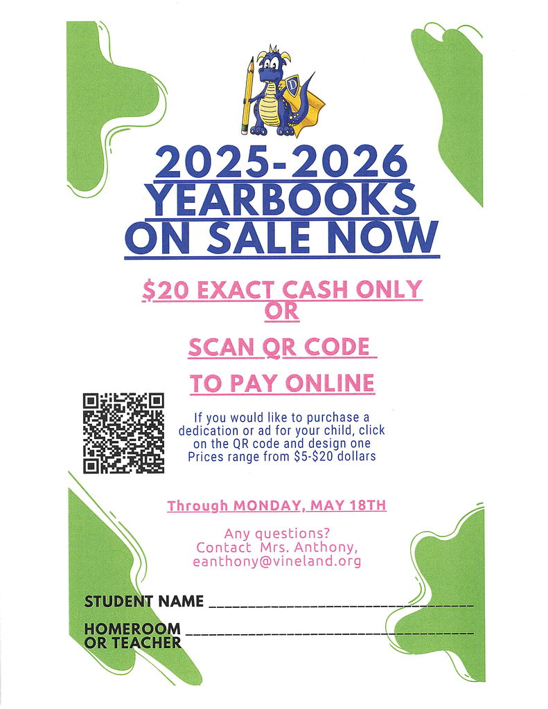 Yearbook Order Form