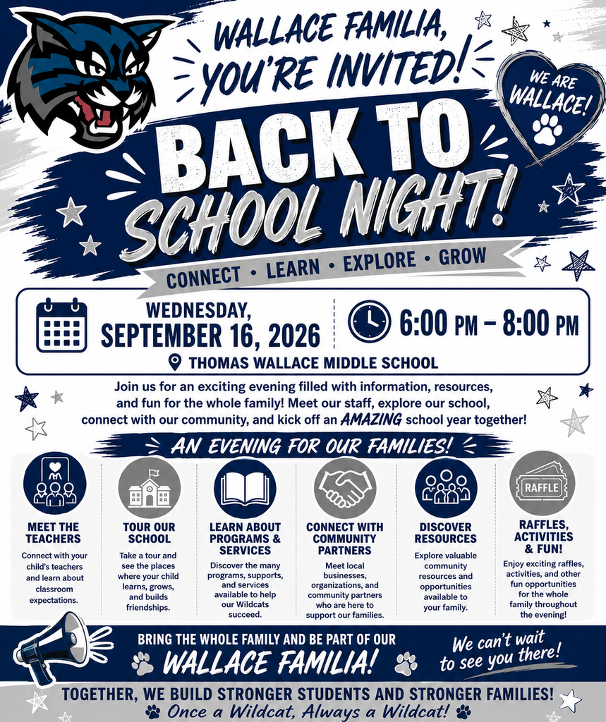 BACK 2 SCHOOL NIGHT 26/27