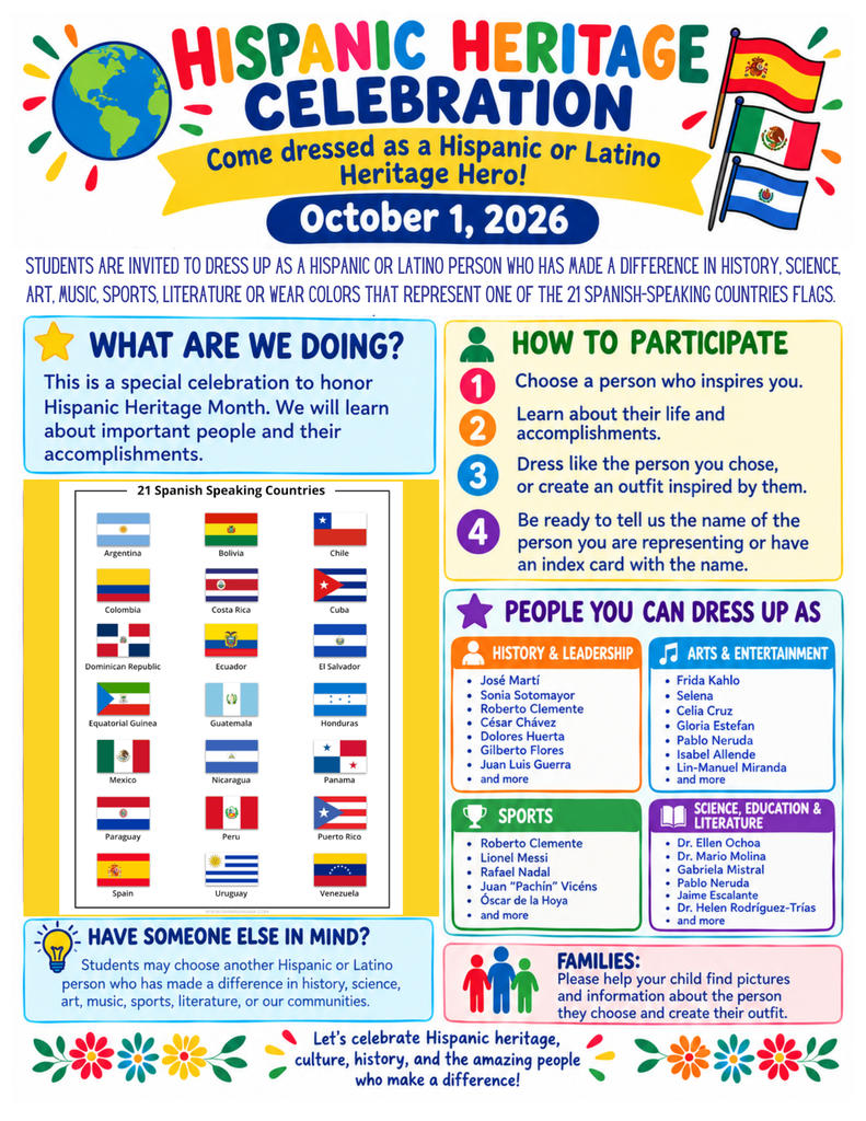 Hispanic Heritage Month