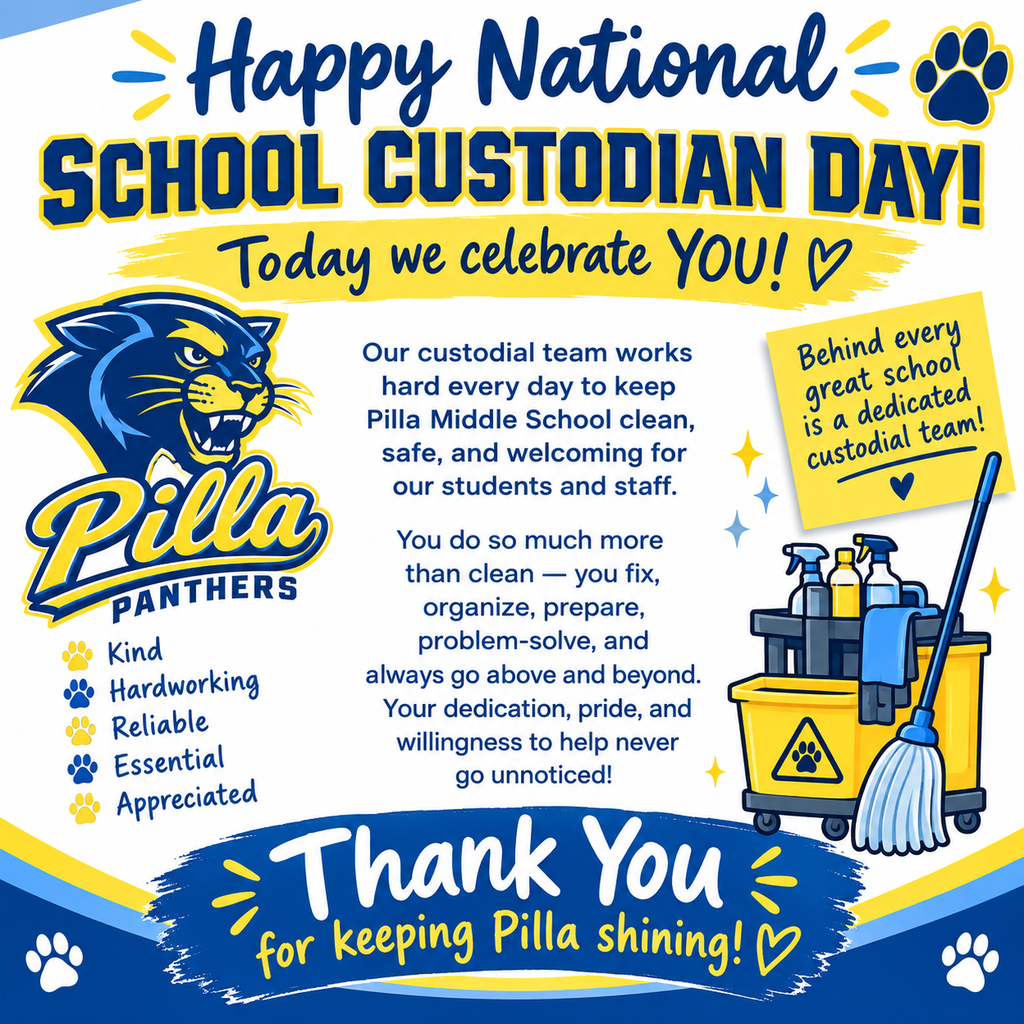 Custodian Appreciation Sign