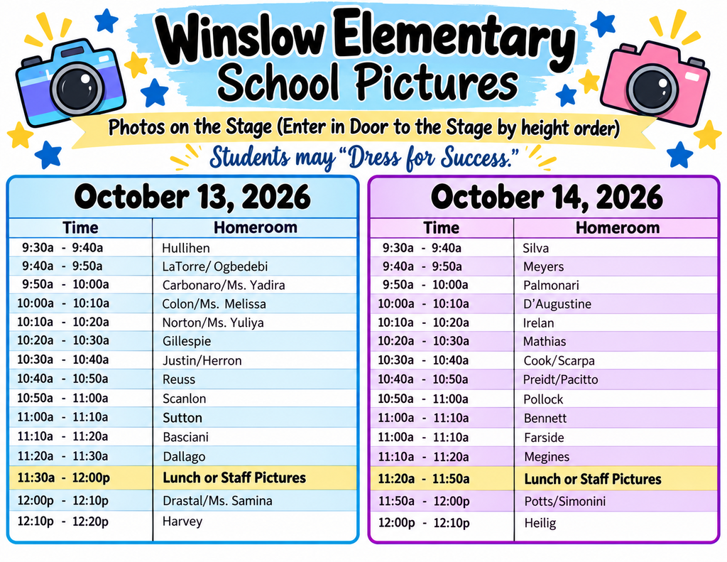 Picture Schedule