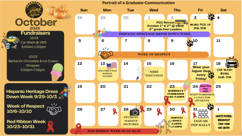 October Calendar 2025