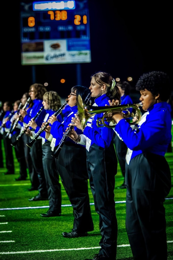 Vinita Band on Field
