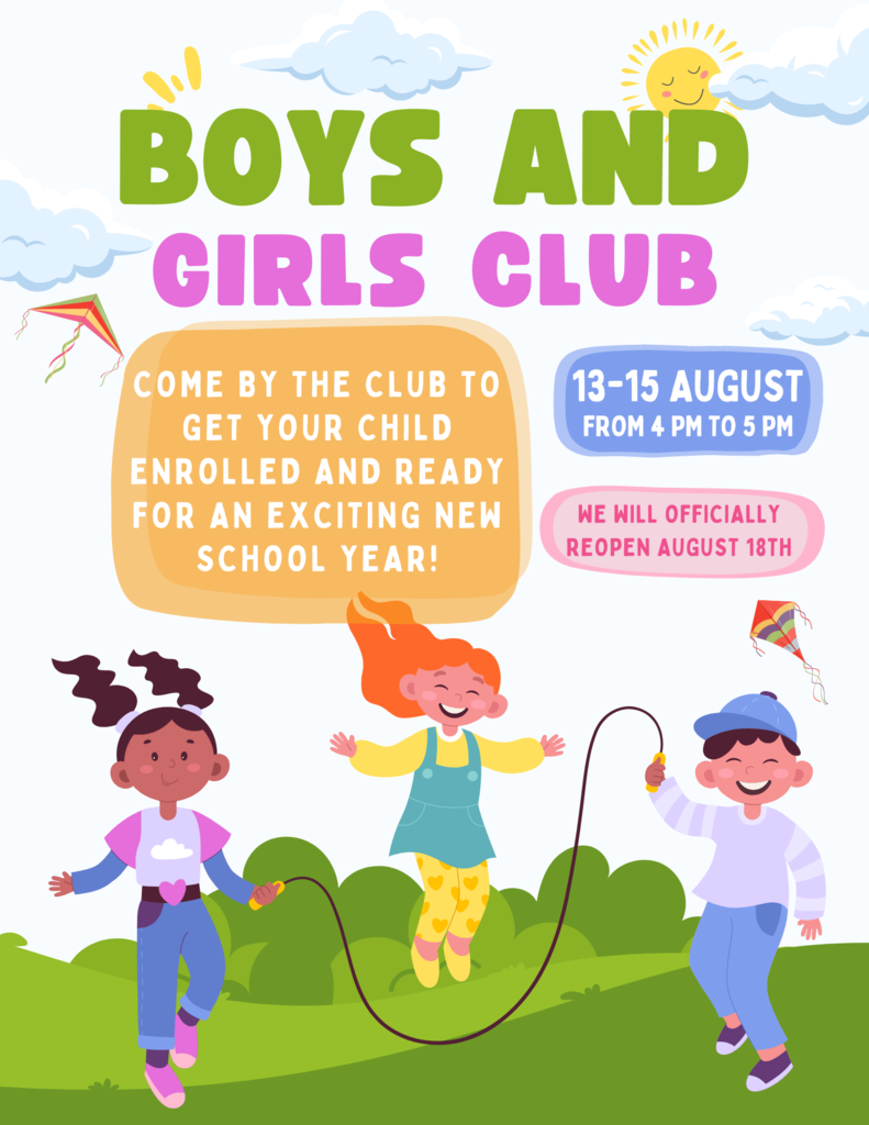 Boys and Girls Club Flyer