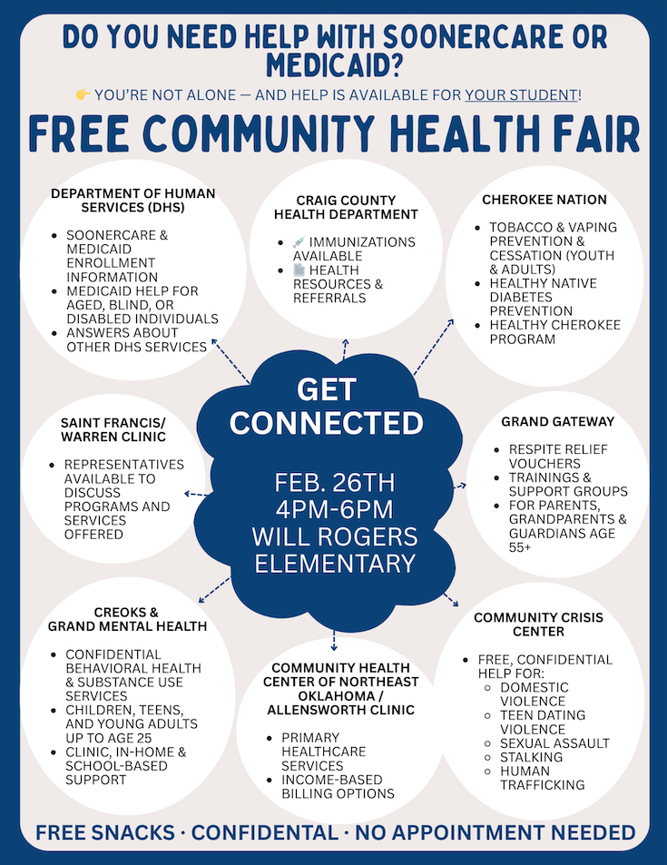 WRE Health Fair Graphic