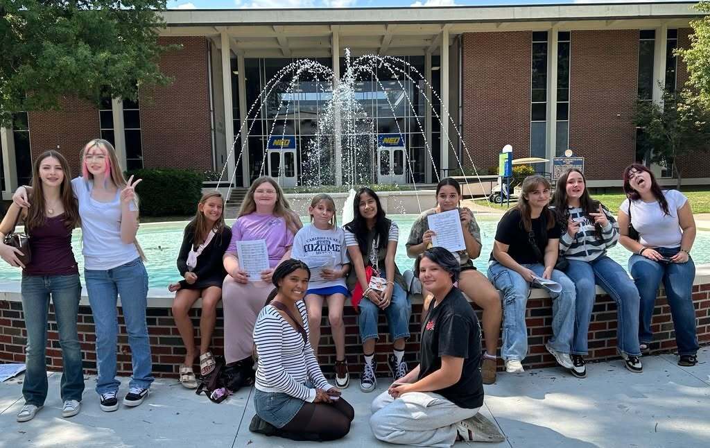 Vinita students at choral clinic