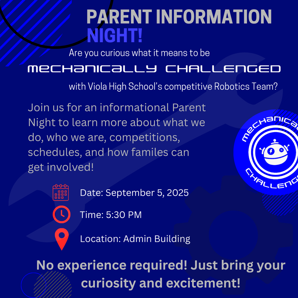 Robotics Parent Meeting