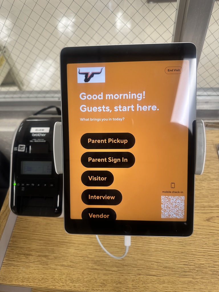 PIcture showing new visitor management system