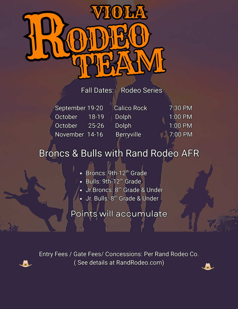 Rodeo Team Away Flyer