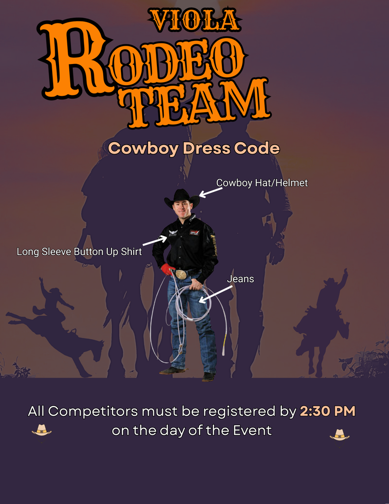 Rodeo Team dress code
