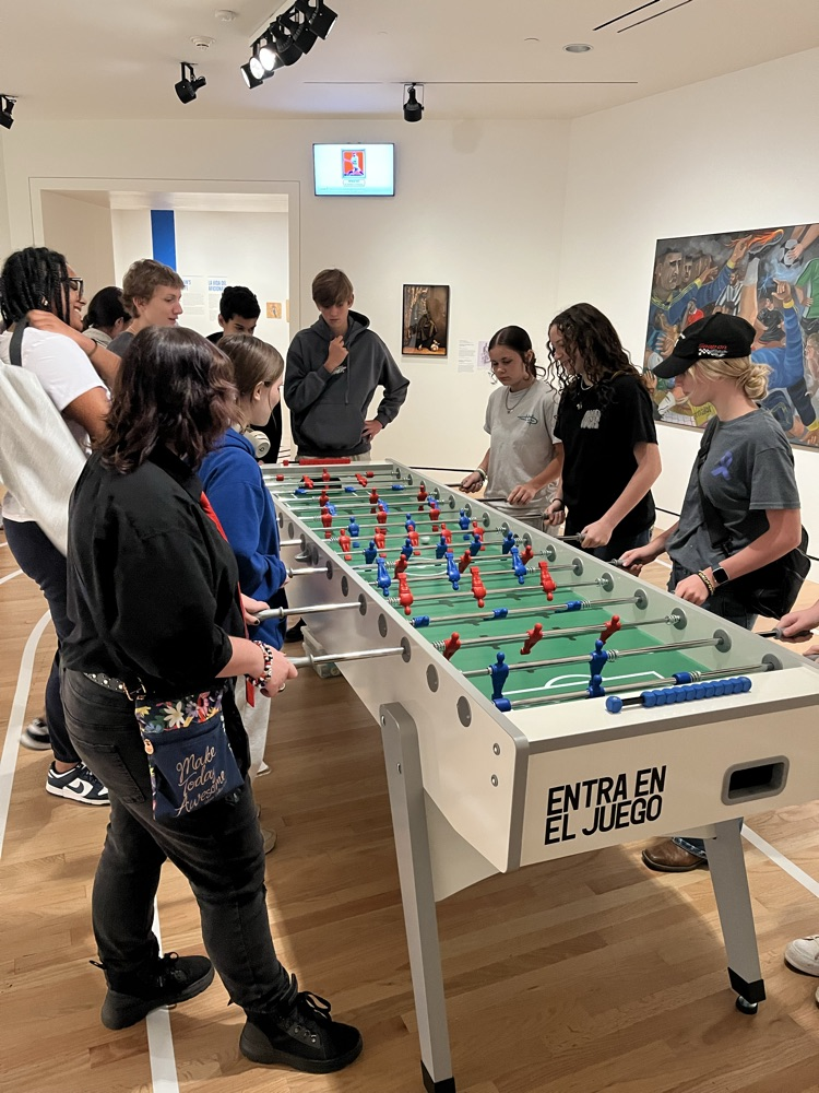 Foosball, Get In The Game exhibition, Crystal Bridges Museum of American Art, Bentonville, AR