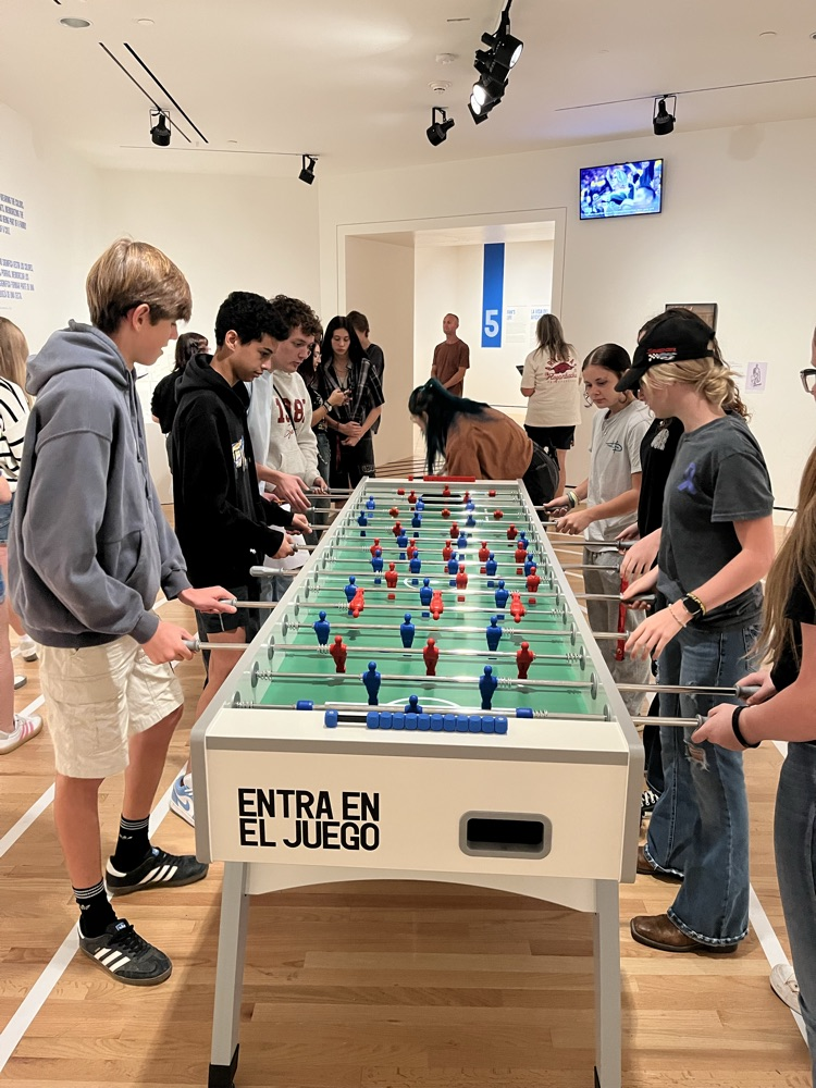 Foosball, Get In The Game Exhibition, Crystal Bridges Museum of American Art, Bentonville, AR