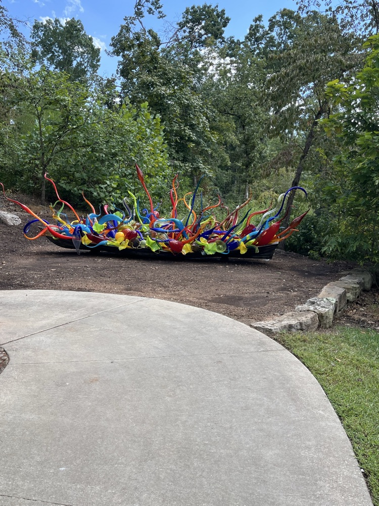 Chihuly Boat, Crystal Bridges Museum of American Art, Bentonville, AR