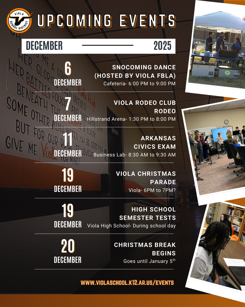 Upcoming December Events