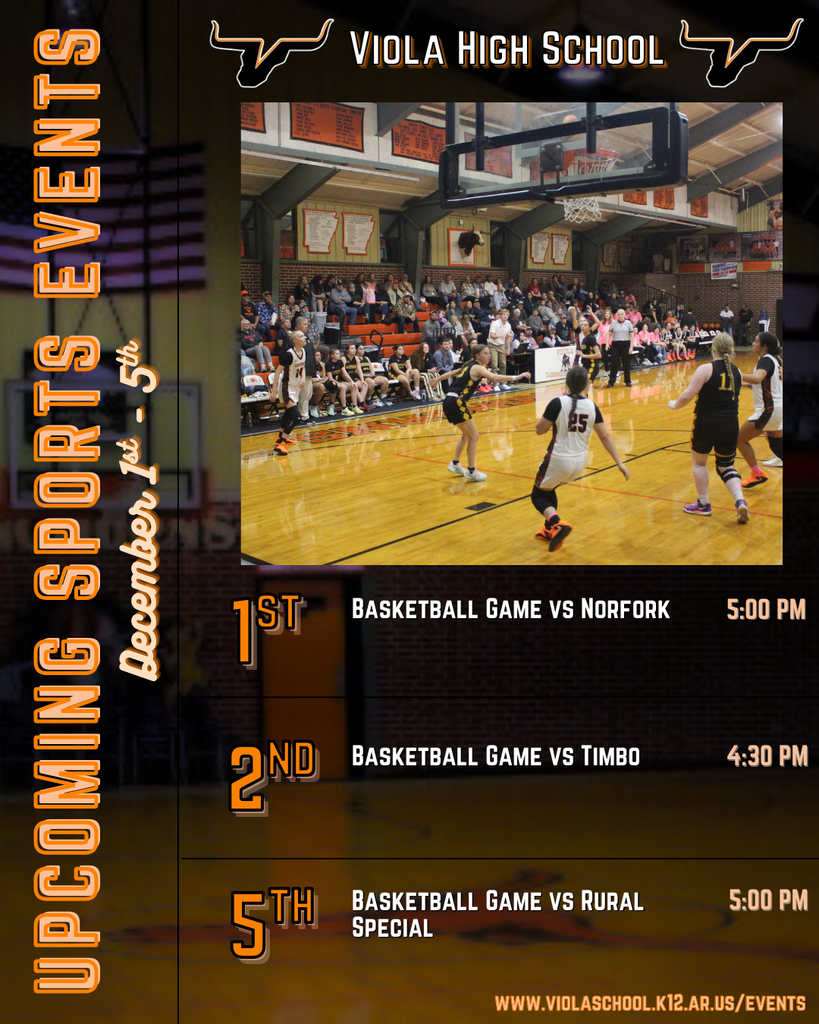 Upcoming Sports (12/1)