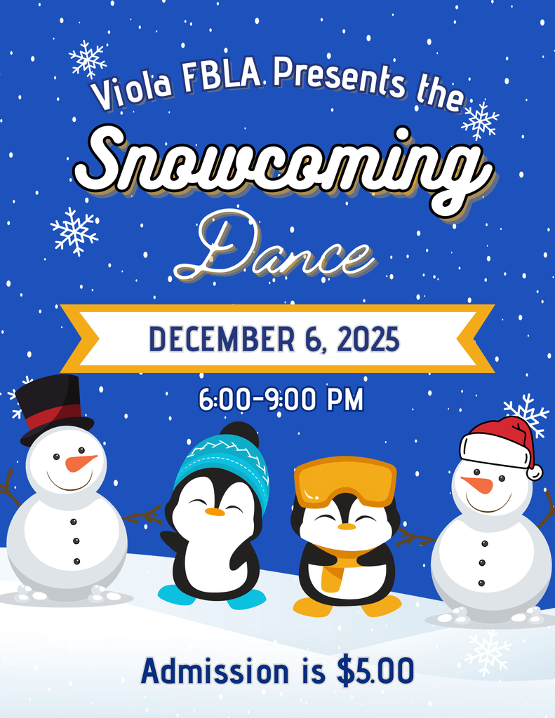 Snowcoming Dance Flyer