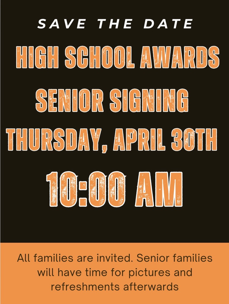 awards and signing day