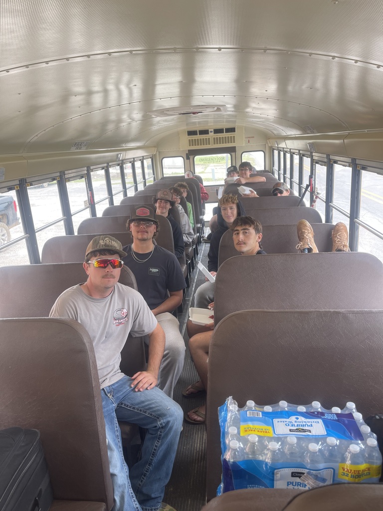 Ball team on bus