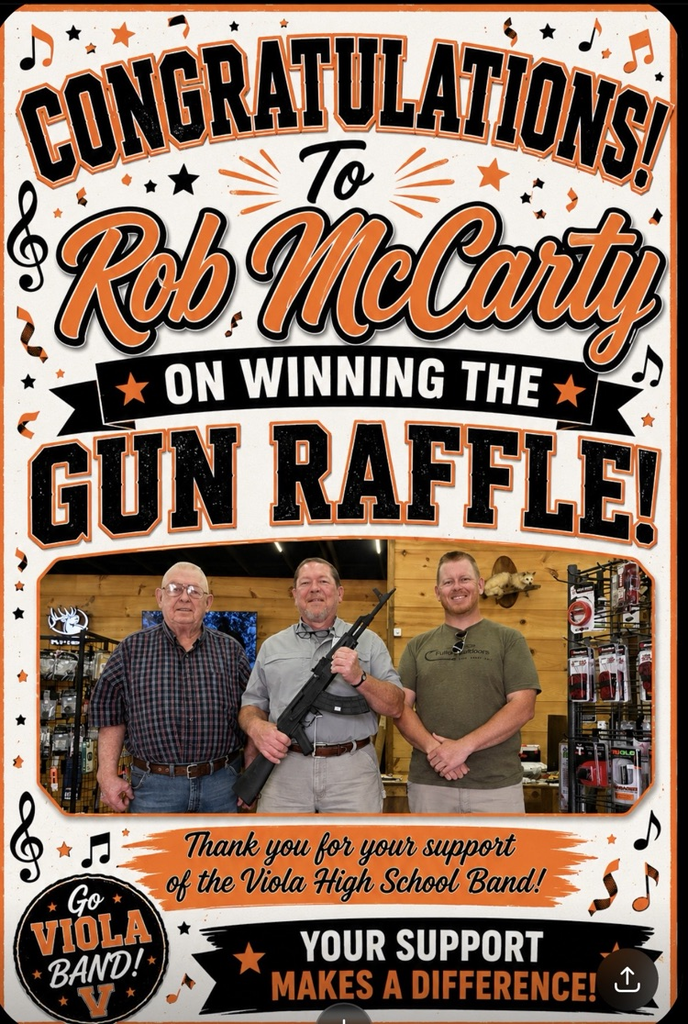 Gun raffle winner