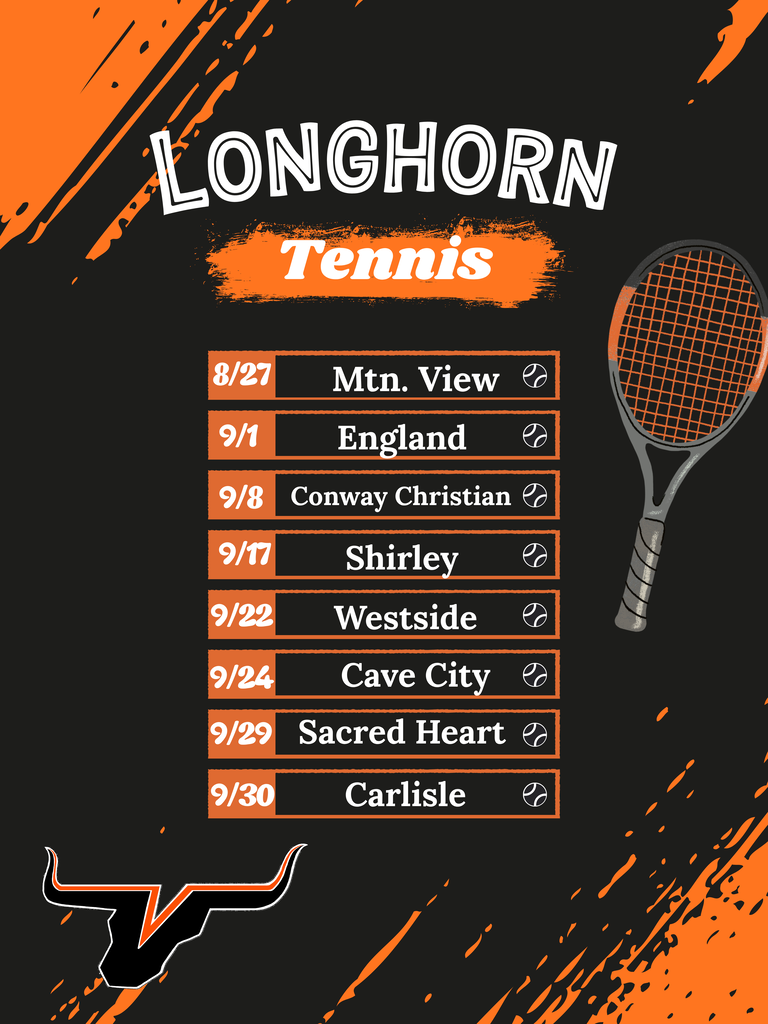 Tennis schedule