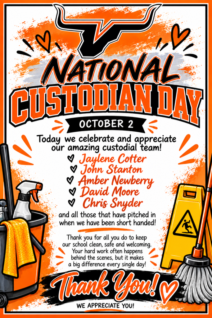 National Custodian Day - Thank you for all you do!