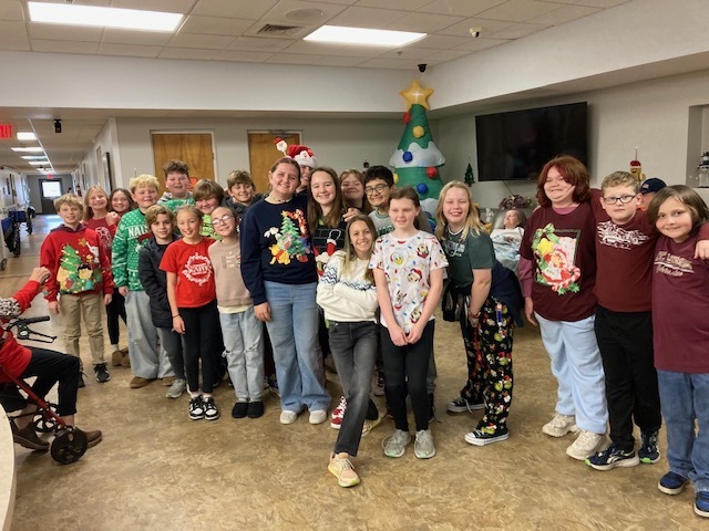 Some of the 6th grade choir