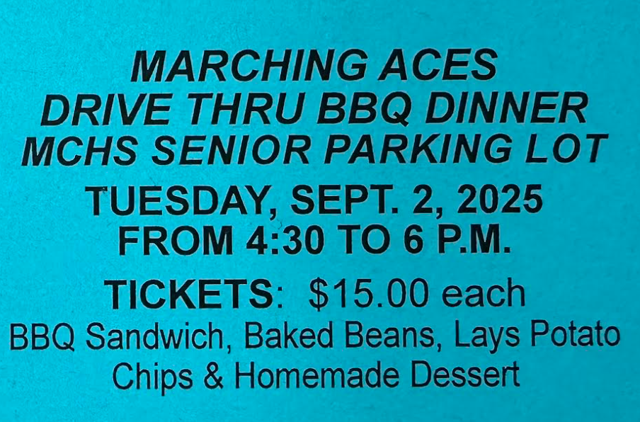 Marching Aces BBQ graphic